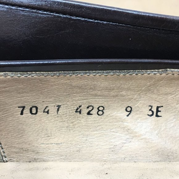 Salvatore Ferragamo Loafers Shoes Size 9 3E Brown main image 5